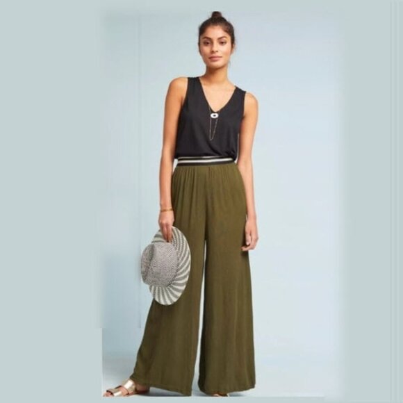 Dolan Wide-leg pants Left Coast Collection Olive pants - Picture 1 of 16
